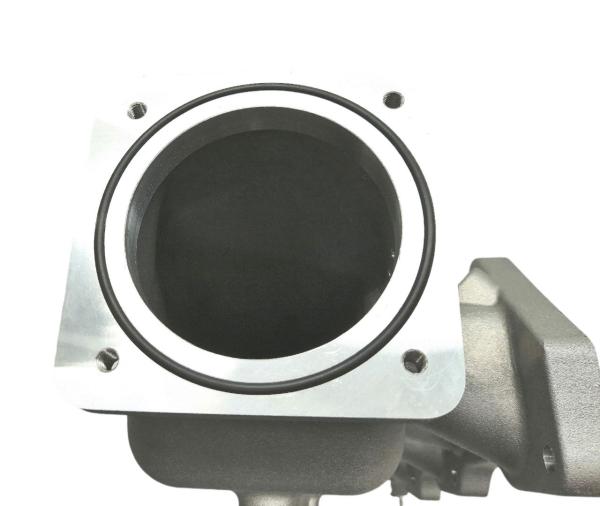 VR6 Turbo Ansaugbrücke mit R32 Drosselklappenflansch